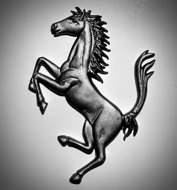 30 cm Diecast Logo Sign Ferrari Cavallino Prancing Horse Dealership (f1 Bbr Cmc)