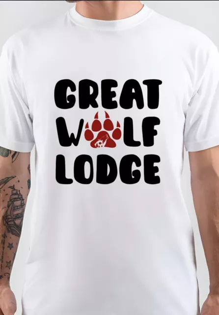 NWT Great Wolf Lodge Pdfdfaws Cooles T-Shirt Geschenk Unisex T-Shirt