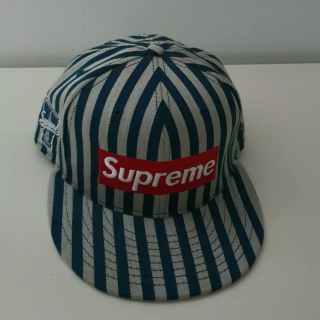 CAPPELLO CON LOGO scatola Supreme Earflap New Era!!! Rosso 