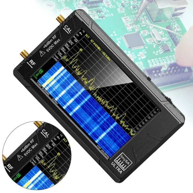 Handheld Spectrum Analyzer 100kHz-350MHz Signal Generator(for TinySA ULTRA) FR 3