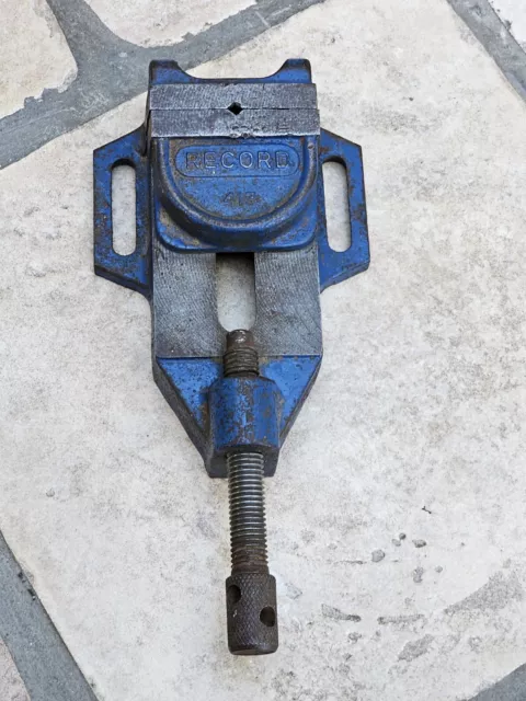 Record No 413 Drill vice in nice clean used condition.