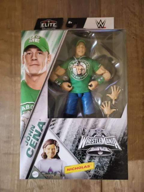WWE Elite WrestleMania John Cena Action Figure