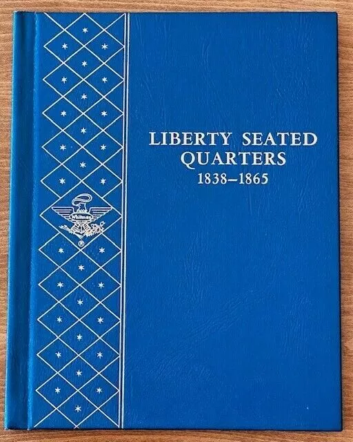 Whitman Bookshelf Album #9439 Liberty Seated Quarters 1838-1865 - LN RARE