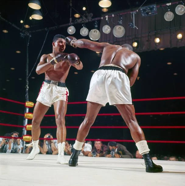 WORLD HEAVYWEIGHT TITLE Muhammad Ali V Sonny Liston 1964 Old Boxing ...