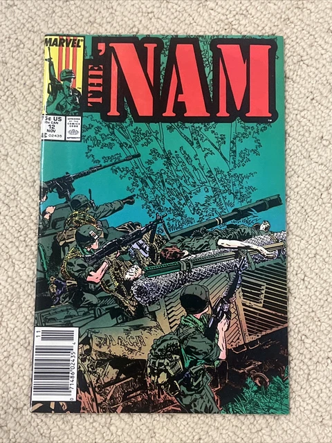 MARVEL COMICS THE 'NAM #12 MARK JEWELERS INSERT💎 - Only Available Hi Grade Copy