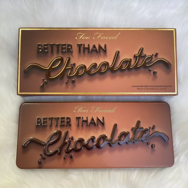 Too Faced besser als Schokolade Kakao-infundierte Lidschatten-Palette brandneu in Verpackung 2