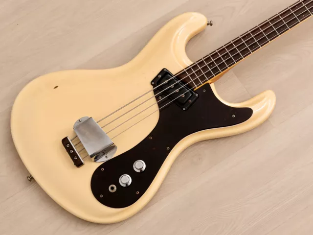 2000s Mosrite Ventues Model Bass '64 Vintage Reissue Pearl White, Fillmore Japan