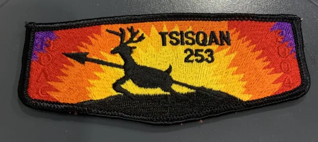 Boy Scout OA 253 Tsisqan Lodge 2004 NOAC Flap