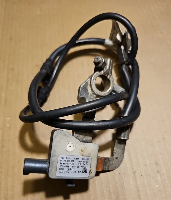 CITROEN C3 MK2 Peugeot Battery Negative Terminal Connector Sensor