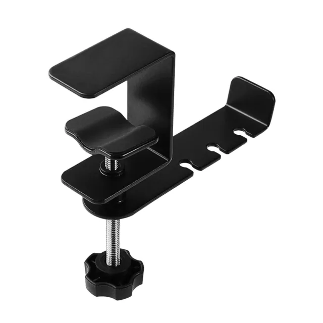 fr Headset Hanger Under Desk Design Metal Hook with Rotating Arm for Headphone B