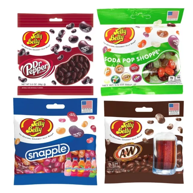 Jelly Belly Assorted Drink Pack (4 Count) Free Shipping