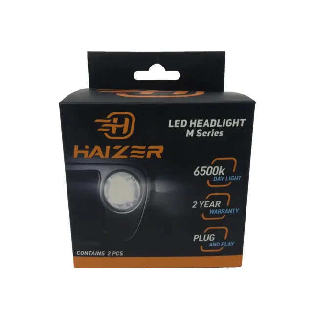 New Haizer 9005 M Series 5200 Lumens LED Headlight Bulb - Pair