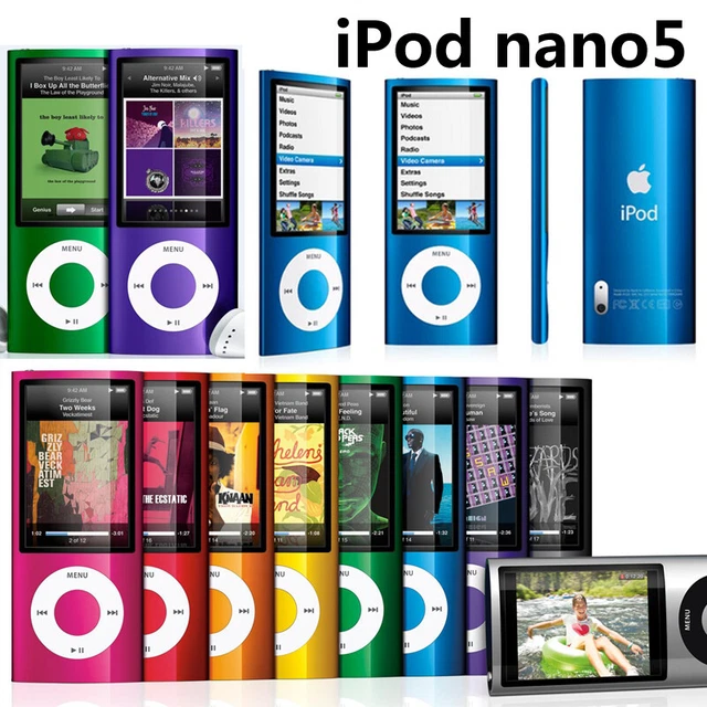 Apple iPod Nano 4th 5th Generation （8GB 16GB ）Replaced New Battery All Colors