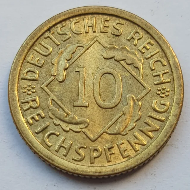 10 Reichspfennig Deutsches Reich 1930 F