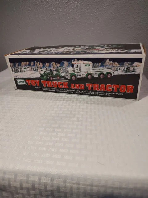 2013 Hess Toy Truck And Tractor New In Box Lights And Sound Features