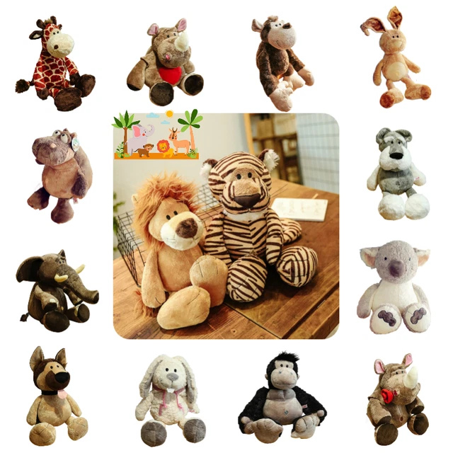 Jungle stuffed 2025 animals cheap