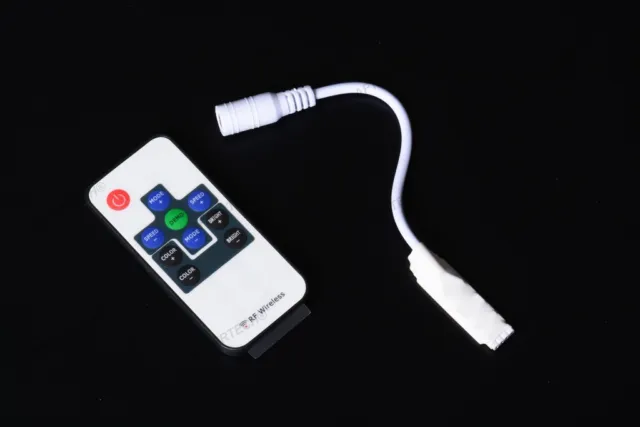 Micro RGB RF Commande Circuit Avec Télécommande Pour Bandes Strip LED B6D2