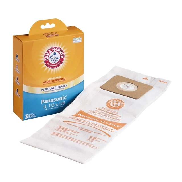 Arm & Hammer 62603HQ Panasonic Allergen Reducing Vacuum Bag