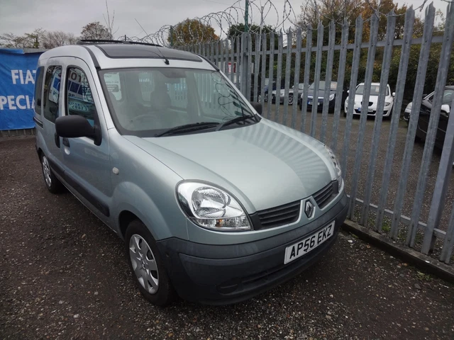 2007 '56' Renault Kangoo  Petrol Manual - Wheelchair Accessible - Ramp - Winch