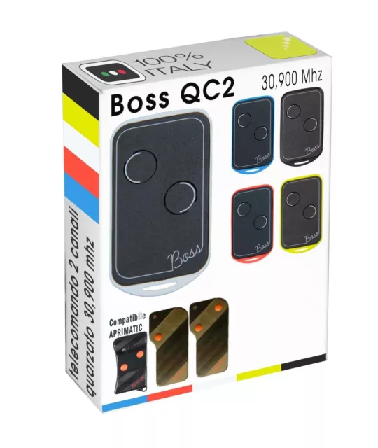 Télécommande Radio Boss Compatible Aprimatic TG2 TG 2 M Ouvre Portail