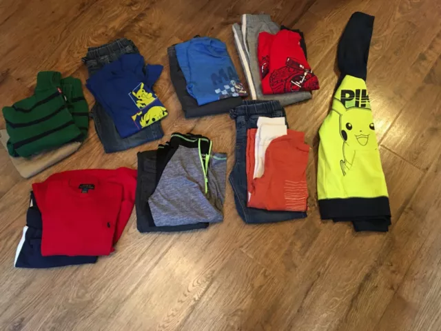 Boys size 7 ~Clothes Lot of 15 Pcs.~Fall / Winter~EC~Gymboree, Chaps, Tony Hawk+