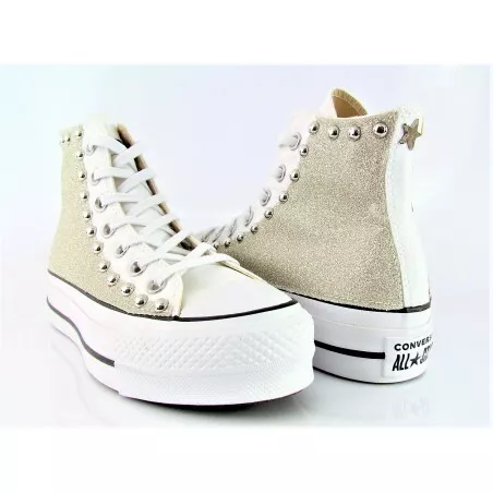 SCARPE STILE CONVERSE All Star Alte fino sotto ginocchio Ragazza misura 36 37 EUR 10 00 PicClick IT
