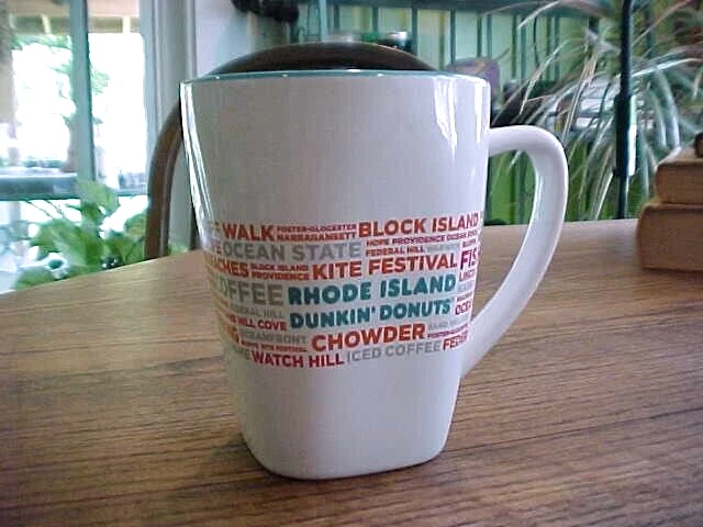 NICE! 2017 DD Destinations RHODE ISLAND 12 oz. Ceramic Mug Dunkin Donuts
