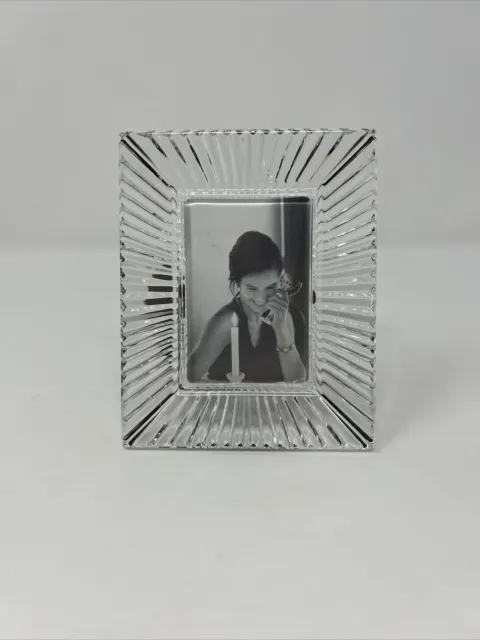 Waterford Irish Crystal Portraits Picture Frame 4 x 5  Rare And Great Condition!