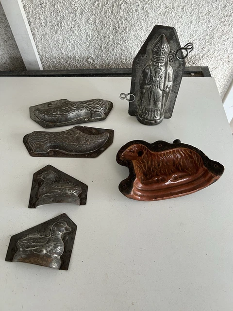 Lot de 8 moules aluminium aspic TOURNUS