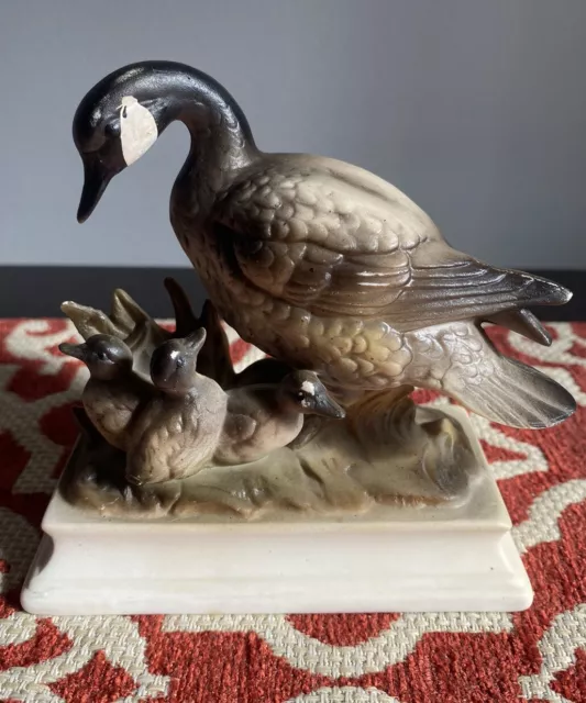 Vintage Canadian Goose Ceramic Figurine