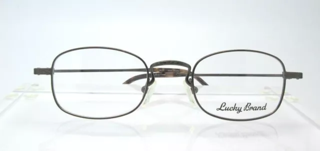 Lucky Brand Miles Brown 44-20 Boys Kids Childrens Glasses Eyeglasses Frames