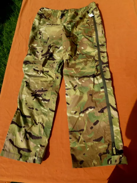 British Army Mtp Lightweight Goretex Mvp Waterproof Trousers Large 80/90 Grade 1