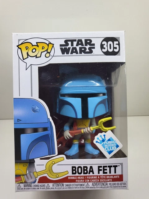 Figurine Funko Pop Star Wars 305 Boba Fett En Boite Funko Club