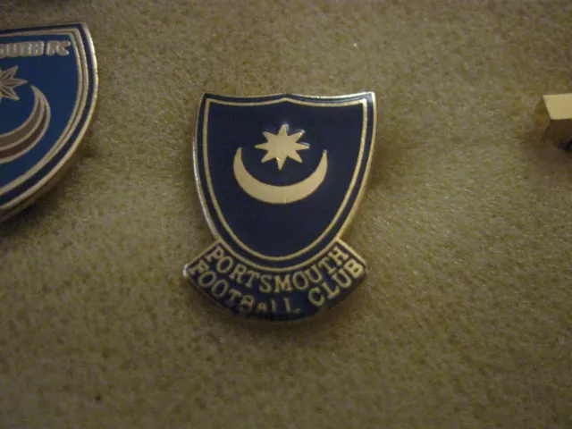 Rare Old Portsmouth Football Club (109) Small Enamel Brooch Pin Badge