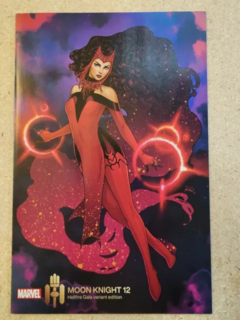 Moon Knight #12 Scarlet Witch Hellfire Gala Variant Marvel Comics 2022 Nm/Mt!