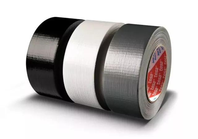 (0,14€/1m) tesa 4613, Standard Duct Tape Gewebeband , Panzertape, Gaffa Tape, 48