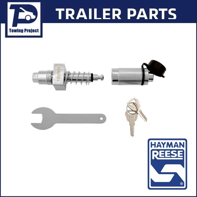 HAYMAN REESE TRAILER Anti Rattle Hitch Pin Lock Ball Mount Tongue