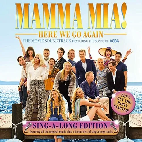 MAMMA MIA HERE WE GO AGAIN Soundtrack with BONUS Sing-A-Long CD ( ABBA ) *NEW*