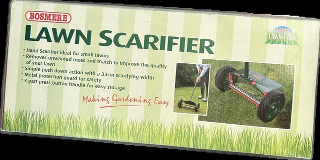 Bosmere lawn scarifier discount