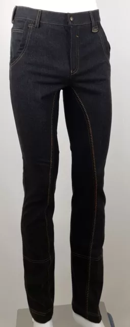 USG Herren - Reithose Leon Jodhpur - Jeans - Vollbesatz schwarz