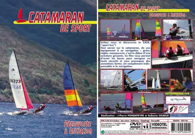 DVD Catamaran de sport : Découverte & initiation  - Voile bateau - Sport Loisirs