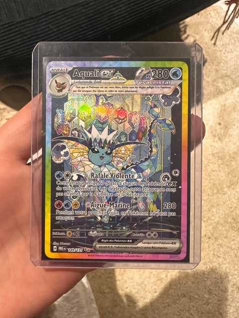 Carte Pokémon Phyllali EX - Alternative - Évolutions Prismatiques FR 144/131 - Neuf