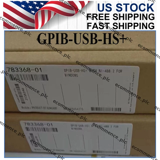 NEW GPIB-USB-HS+ NATIONAL Instruments IEEE 488 Controller Analyzer ...