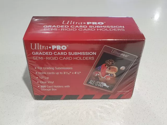 Ultra PRO Semi Rigid Card Savers (200 Pack) Pokemon Card Protectors Semi-Rigid