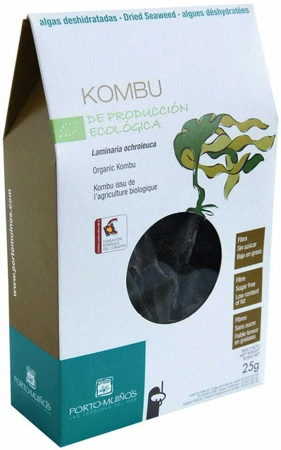 ALGUES DE MER SÉCHÉES - COMBU BIO 25 g - PORTO MUINOS