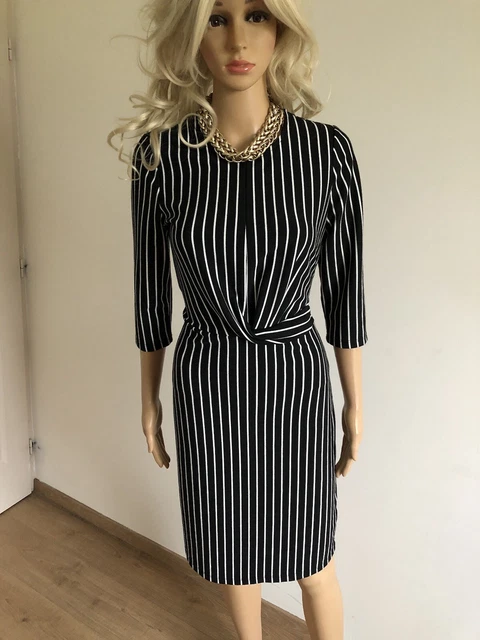 Robe Sweat Zara Noire Et Blanche | Jupe Plissée Taille XS/S | Neuve Avec étiquettes | Style Décontracté Chic