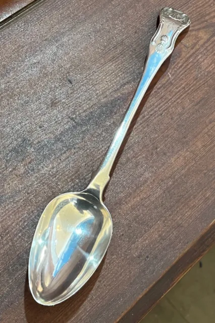 Scottish provincial silver Dundee serving stuffing basting spoon