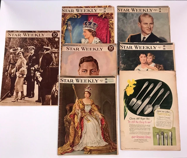 VINTAGE TORONTO STAR Weekly Magazine 1939 to 1953 lot $24.95 - PicClick CA