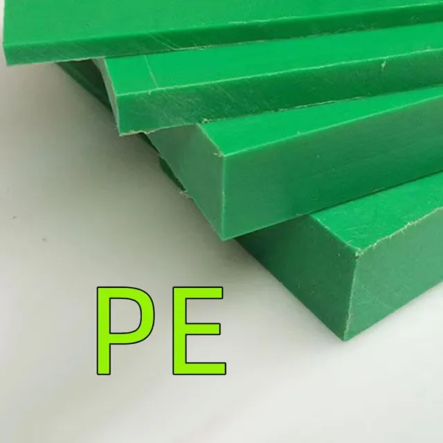 PE Board Green Polyethylene HDPE Plastic Block Gaskets CNC Machining Materials