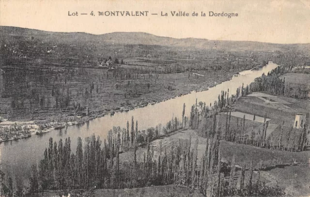 Cpa 46 Montvalent Vallee De La Dordogne